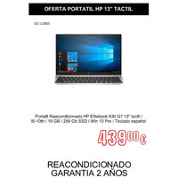 PORTATIL HP ELITEBOOK 830 G7 13" TACTIL REACONDICIONADO 